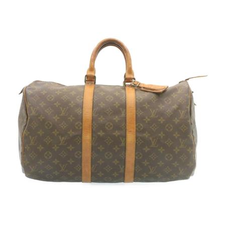 Louis Vuitton Vintage, Weekend Bags Bruin, unisex, Maat:ONE Size