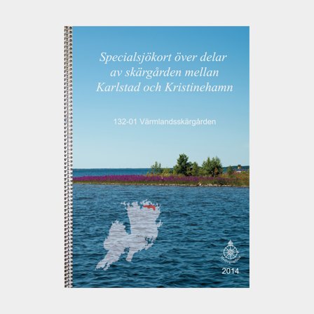 Carta nautica Hydrographica 132-01 Arcipelago di Värmland, A3 rilegato ad anelli