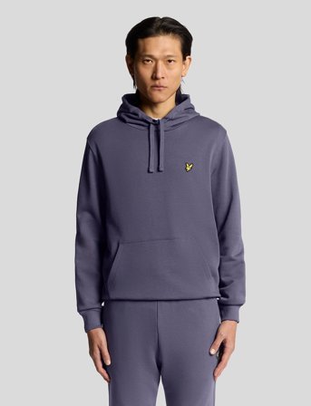 Lyle & Scott Pullover Hoodie - Blue - L