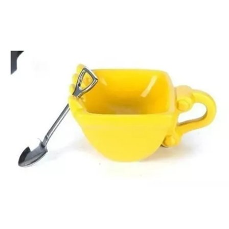 3D Gravemaskin Kanne Morsom Kreativ Kaffekopp