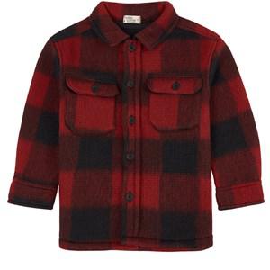 My Little Cozmo Maine Plaid Shirt Jacket Red - Tops - 6 years - Red