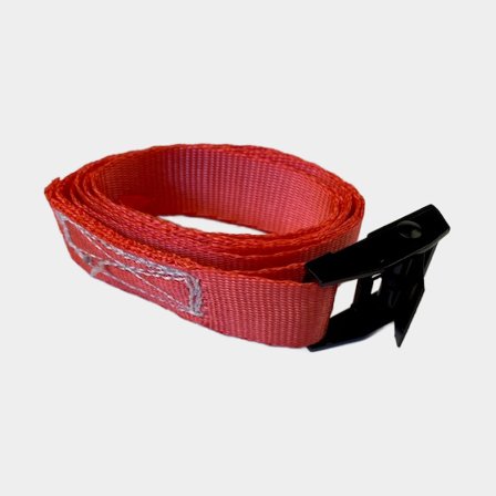 Kuormaliina BEMA ZG 4E, 25 mm x 1 metri, 200 kg, punainen, 2-pack