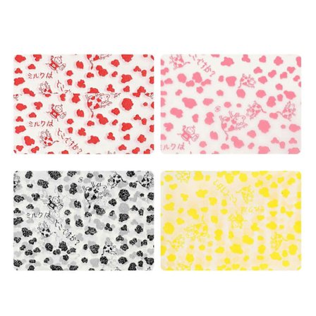 [CA] 400 stk. Vokspapir Sødt Hjemmelavet Indpakningspapir Emballagepapir til Chokolade Slik Nougat Sukker Assorteret Farve 12X9CM