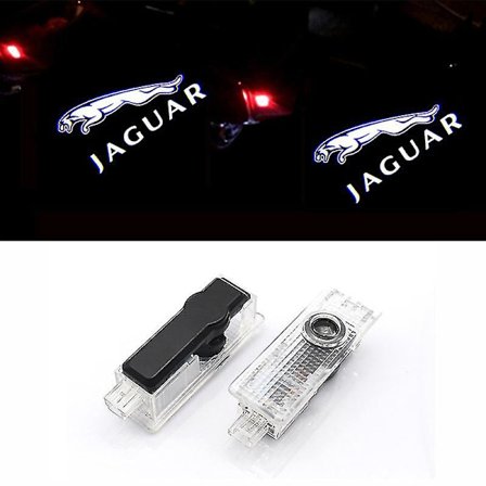 Sopii Jaguar Welcome Light Xe/xel/xfl/ F-type -muokattuun auton oven laserprojektiovaloon (2 kpl)