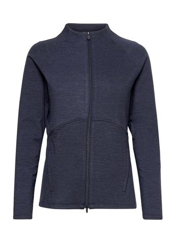 W Cloudspun Full Zip Blue PUMA Golf