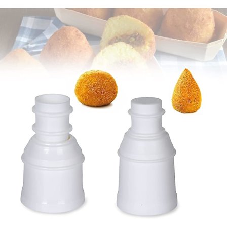 2 stk Arancini Forme 160g DIY Ris Maskine Model Hjemmelavet Fyldt Kød Spids Bold Spids Og Rund Ris Maskine Form Køkken Genanvendelig