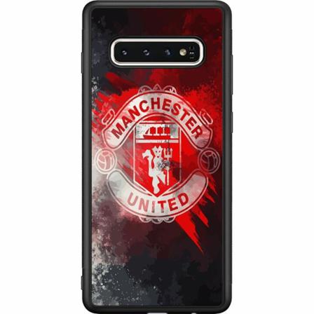 Samsung Galaxy S10 Svart Skal Manchester United Fc