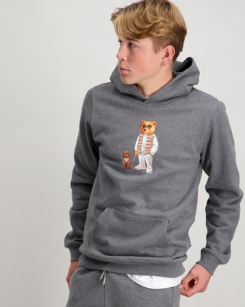 Baron Filou Hoodie Gris Sweats à capuche Garçon - Kids Brand Store