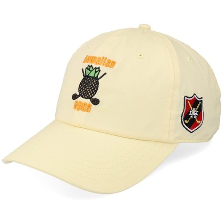 American Needle - Keltainen unconstructed Lippis - Hawaiian Open Hepcat. 19Th Hole Golf Lemon Ice Dad Cap @ Hatstore