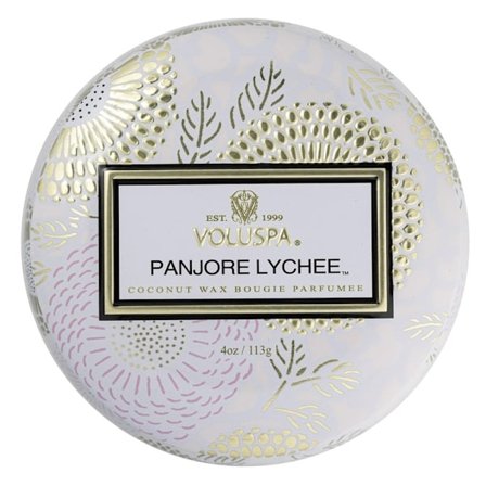 Voluspa Decorative Tin Candle Panjore Lychee 113g