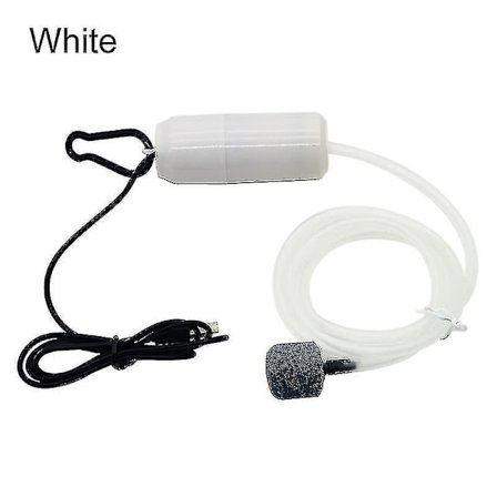 Akvarium Syre Pump Luftbehållare Fisk USB Tyst Kompressor Luftluftare Bärbar Mini Liten Syresättare Akvarium