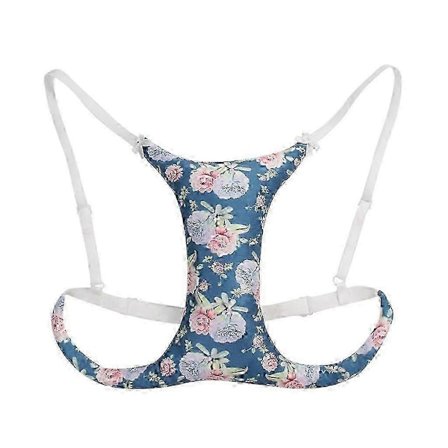 Tålig Bröstkudde för Kvinnor Förebyggande Dekolletagekudde Justerbar Sov-BH Rynkor Bröststöd Kudde Flickor -l