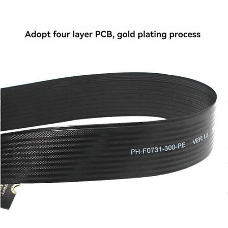 NGFF M.2 M-KEY NVME Skjøteledning Utvidelseskort PCIe4.0 SATA6G Bærbar Ekstern Skjøteledning