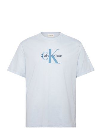 Calvin Klein Jeans Ss Hero Monologo Tee 20S Blå