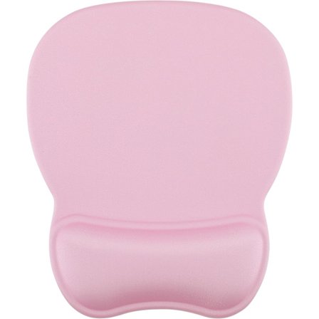 Ergonomisk musmatta med handledsstöd i minnesskum, bekväm datormusmatta för bärbar dator, smärtlindring för handleden