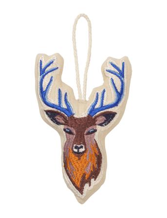 Reindeer Home Decoration Christmas Decoration Christmas Accessories Monivärinen/Kuvioitu Broste Copenhagen