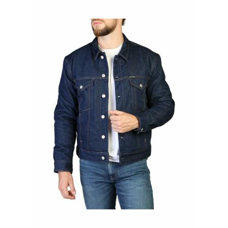 Calvin Klein Jacket , Blauw , Heren , Maat: M