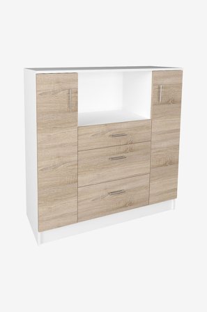 VCM - Kjøkkenkommode Esilo - Flerfarget - Hyller & oppbevaring - Fra Homeroom