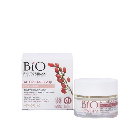 Phytorelax Skincare Vegan & Organic Trattamento Viso Rigenerante Speciale Notte 50ml - Tratt.viso notte antirughe