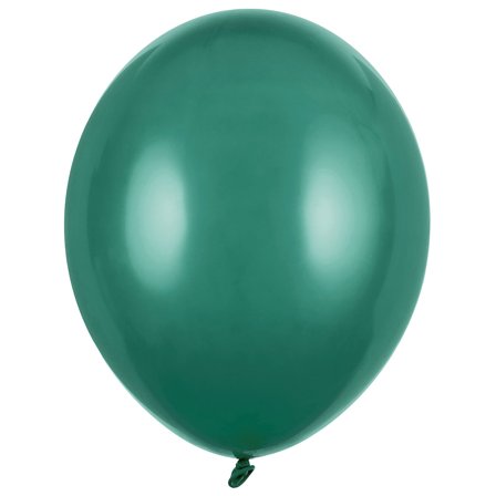 Stærke Balloner Flaskegrøn Pastel 23 cm 100-pak