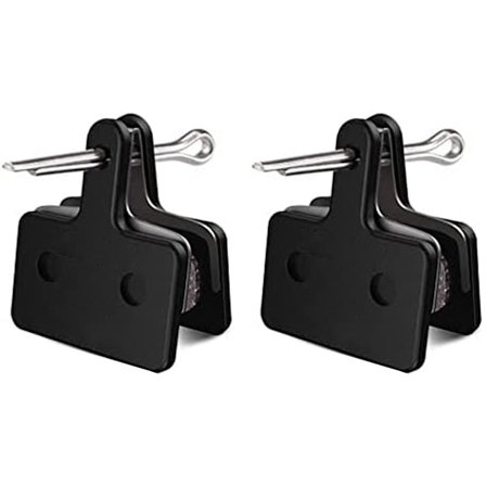 Cykelfärbromsbelägg Tektro Shimano skivbromsbelägg är belagda.