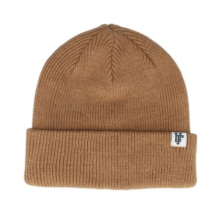 Upfront - Brun cuff Beanie - Frankie Recycled Beanie Tobacco Brown Cuff @ Hatstore