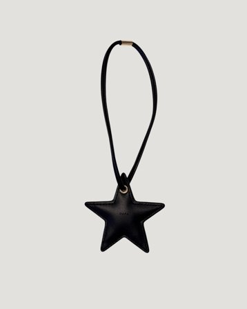 Dark Department Star Bag Charm Musta Asusteet Tytöt - Kids Brand Store