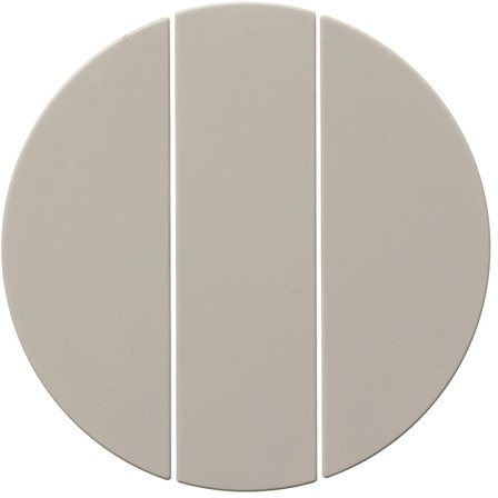 Hager 16652089 Vippa för R.1 och R.3 Tredelad vippa, vit, utan påtryck, Strömbrytare & vägguttag