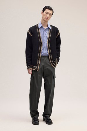 NN.07 Mylo Hose Herren Schwarz