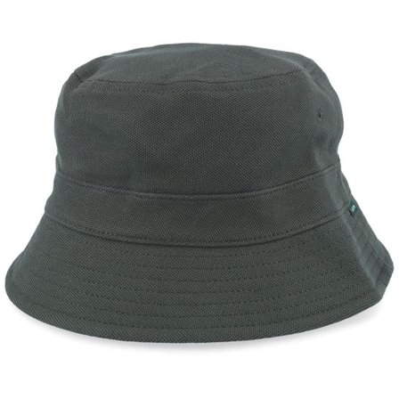 Lacoste - Grön bucket Hatt - Casquette Sapwood Bucket @ Hatstore