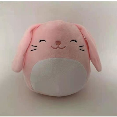 Squishmallows Berko Ferskenkanin, 19 cm - Perfekt