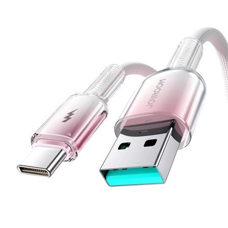 Joyroom S-A42 3A USB-A USB-C-kabel 1,2m biały