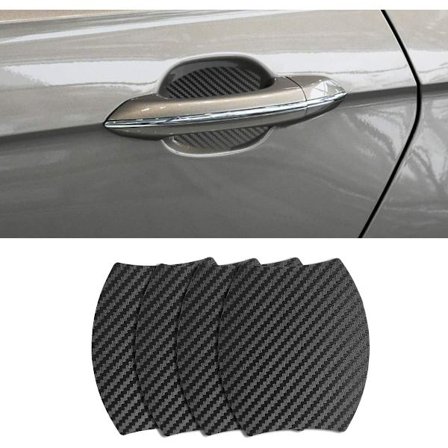 4 stk. Magnetiske bil dørhåndtag anti-scratch beskyttelse klistermærke til