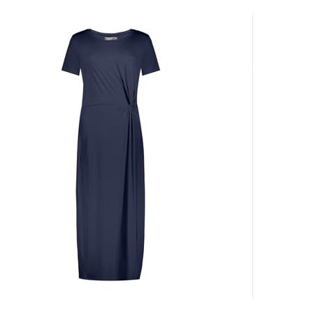 Geisha Demy solid dress with strap , Blauw , Dames , Maat: S Maxi jurken