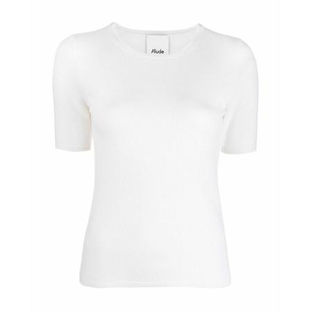 Allude, T-Shirts Wit, Dames, Maat:M