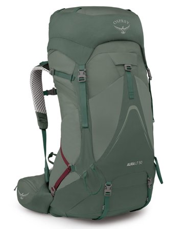 Osprey Aura AG LT 50 Koseret/Darjeeling Spring Green