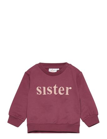 Tnsmolly Sweatshirt Tops Sweat-shirts & Hoodies Sweat-shirts Burgundy The New