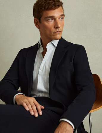 Reiss Trial - Navy - 36