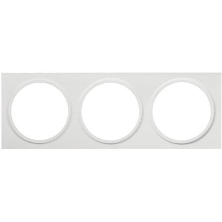 Hide-a-Lite 7470047 Dekorram Ø85 mm, vit III: för 3 armatur, Belysning
