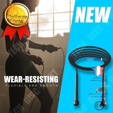 TD Mellan- och mellanstadieelever Plasthopprep Vattenkläder Snabbhopprep Vikt Hopprep Röd