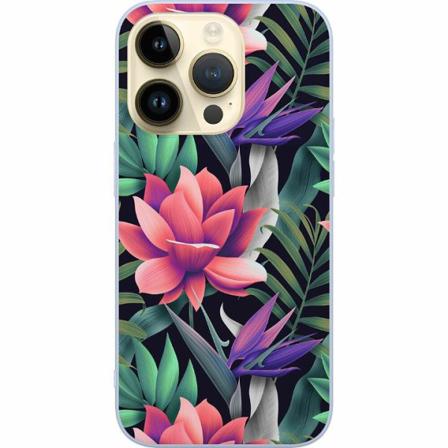 Apple Iphone 14 Pro Premium Skal Blommor