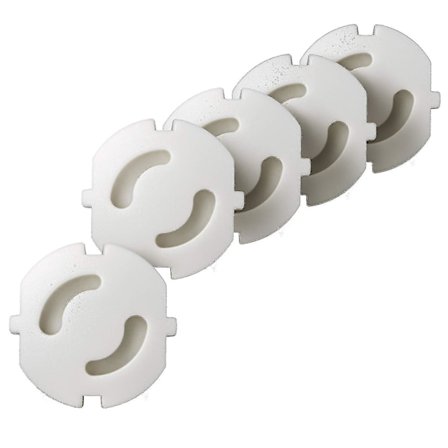 Stikkontakts Sikkerhetslokk for Barn - Skrues på og Pluggbar - Sikkerhetsenhet for Stikkontakter