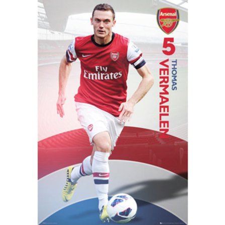 Arsenal Plakat Vermaelen 24
