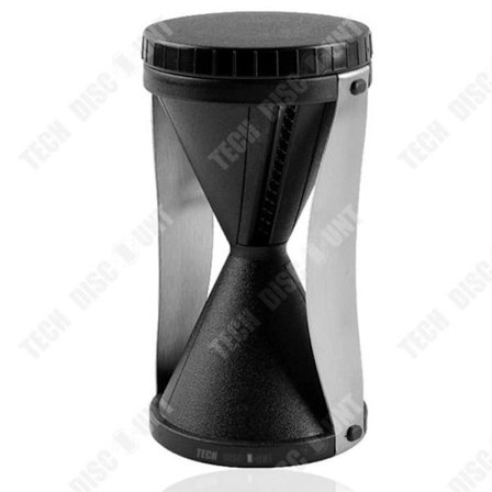 Grönsakshyvel - TD - Kompakt - Rostfritt stål - Mångsidig - Svart färg