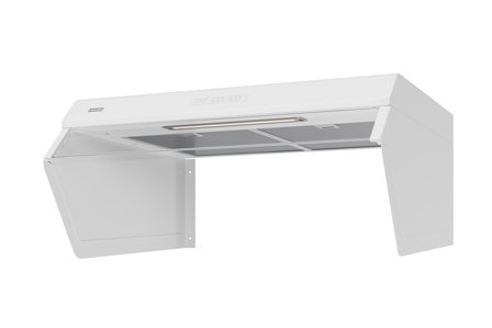 Franke Futurum Spirit Kjøkkenhette leilighet, høy 598 mm, Ventilasjon