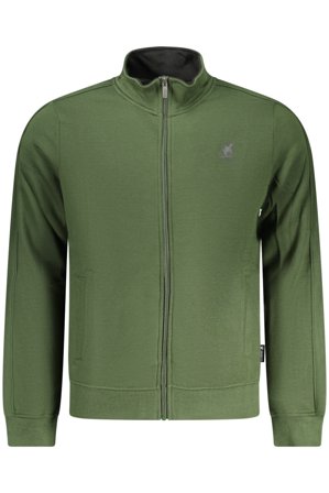 U.s. Grand Felpa Con Zip Uomo Verde
