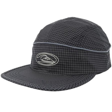 Quiksilver - Svart 5panel Keps - Stacker Ripstop Black 5-panel @ Hatstore