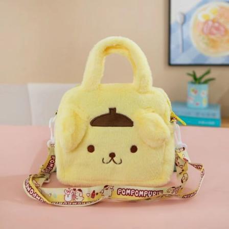 Laukku Pehmo Pehmeitä Stuff Käsilaukku Olkalaukku Anime täytetty reppu Tytöt Lapset Lahjat pompurin