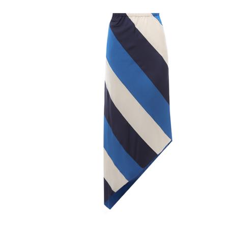 Marni, Skirt Goma 0462Q0Utv 886 Blauw, Dames, Maat:S,elastisch