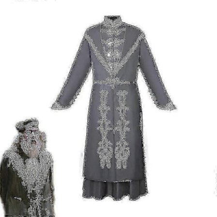 Albus Humlesnurr Cosplay Kostyme Komplett Sett Halloween Forkledning Karneval Party Kostyme for Voksne-Perfekt